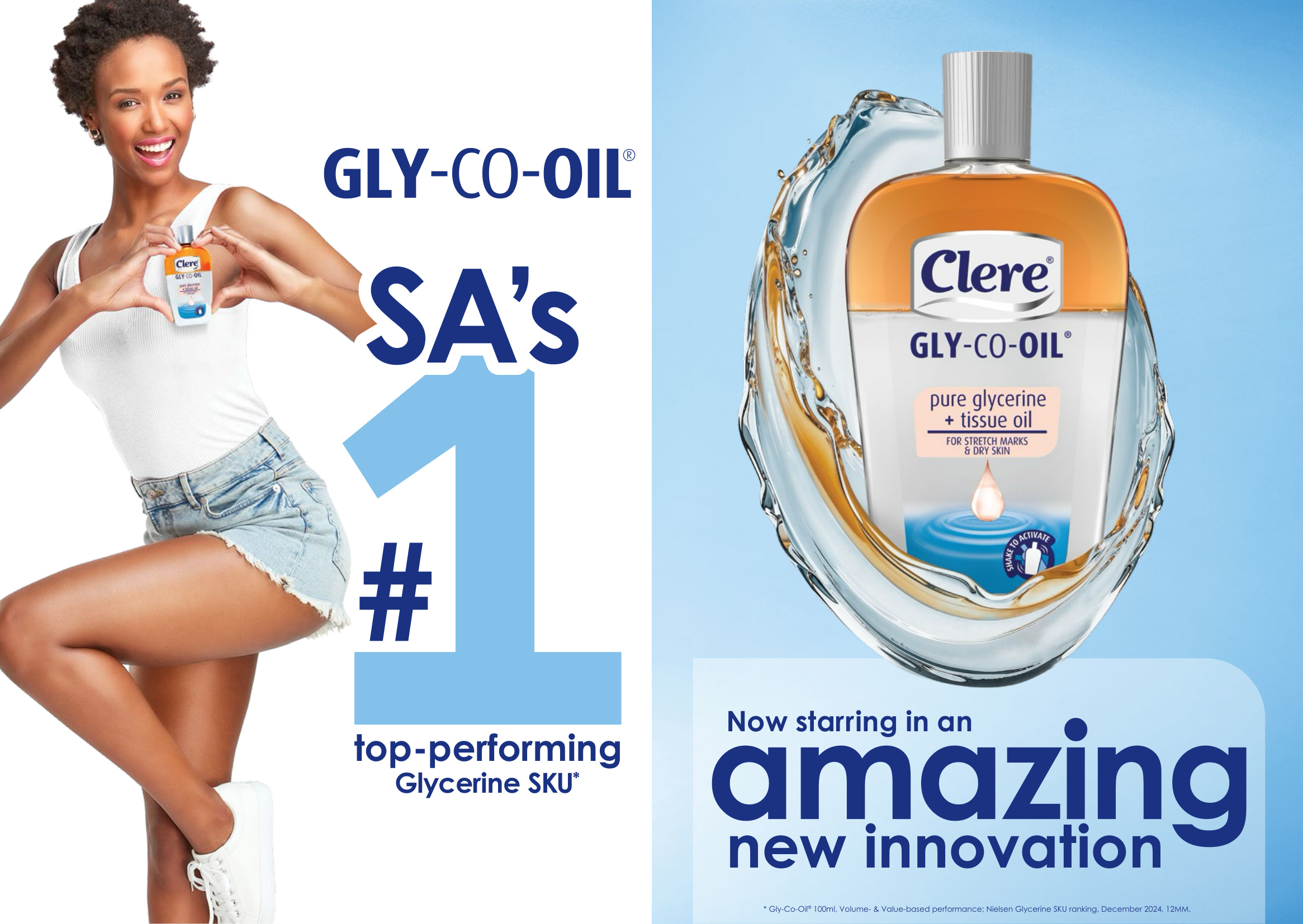 Clere Gly-Co-Oil — SA's #1 top-performing Glycerine SKU